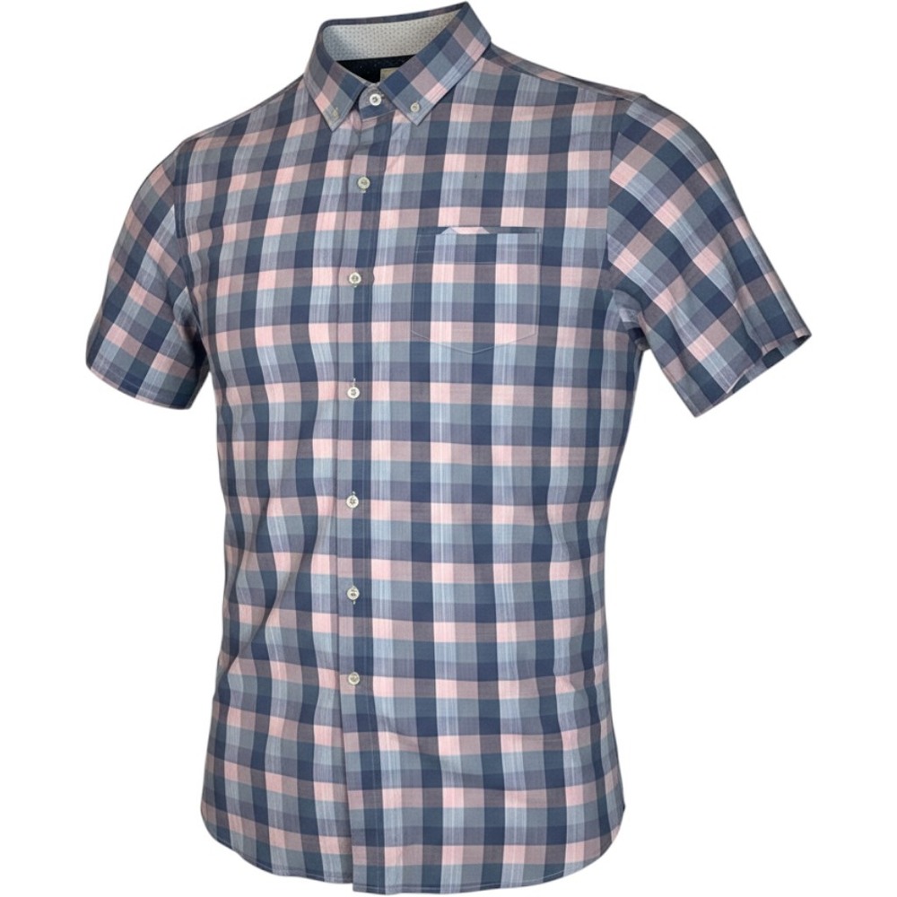 7 Diamonds Short Sleeve Button Down Shirt Men's XXL